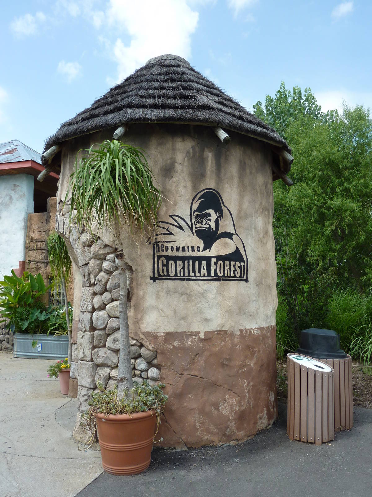 Nganda Village - Gorilla Forest Signage