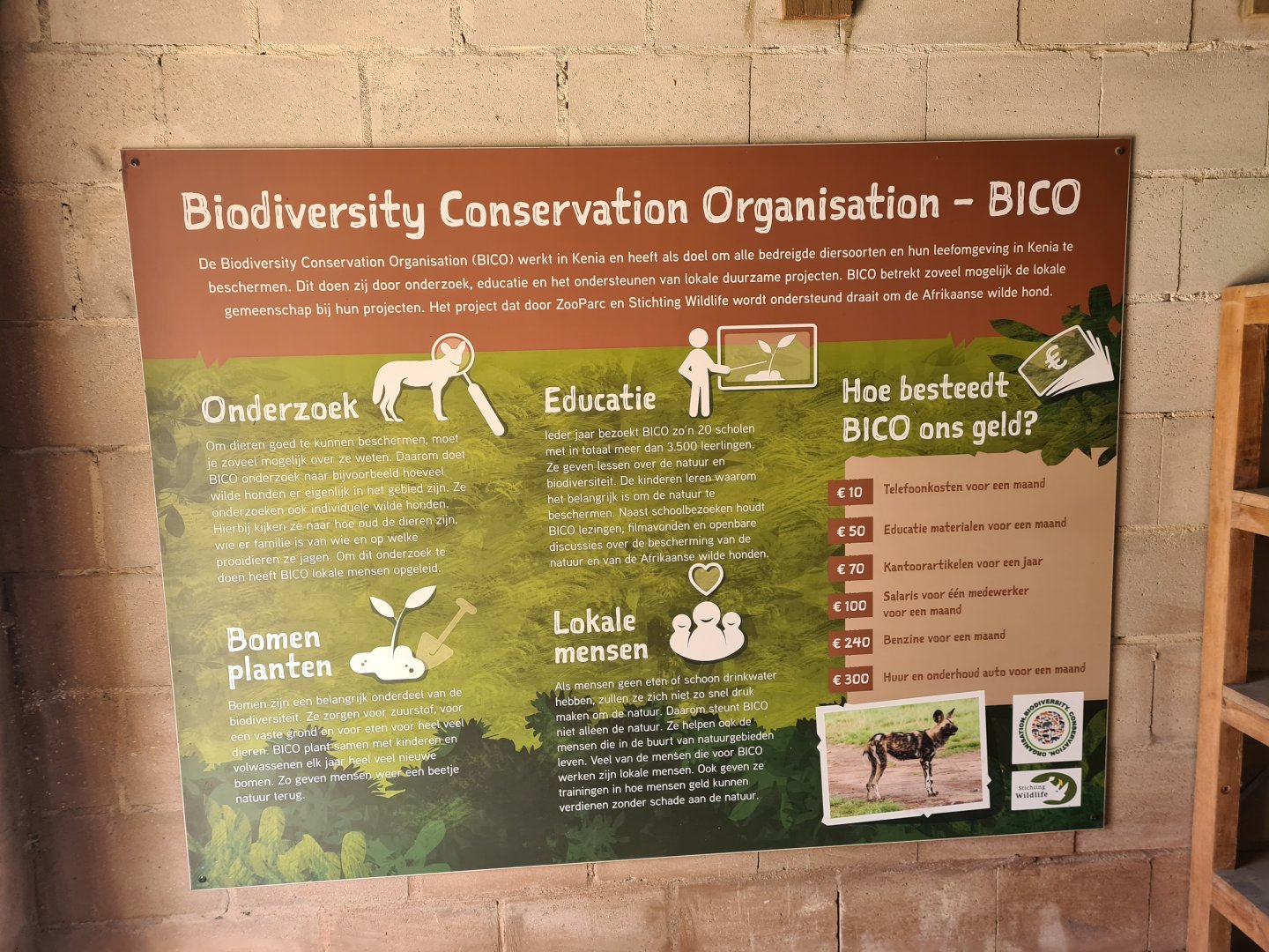 Ngorongo - Educational signage