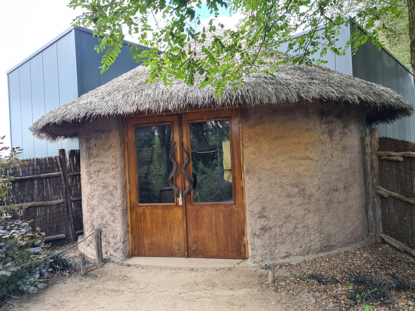 Ngorongo - Entrance to Giraffe barn