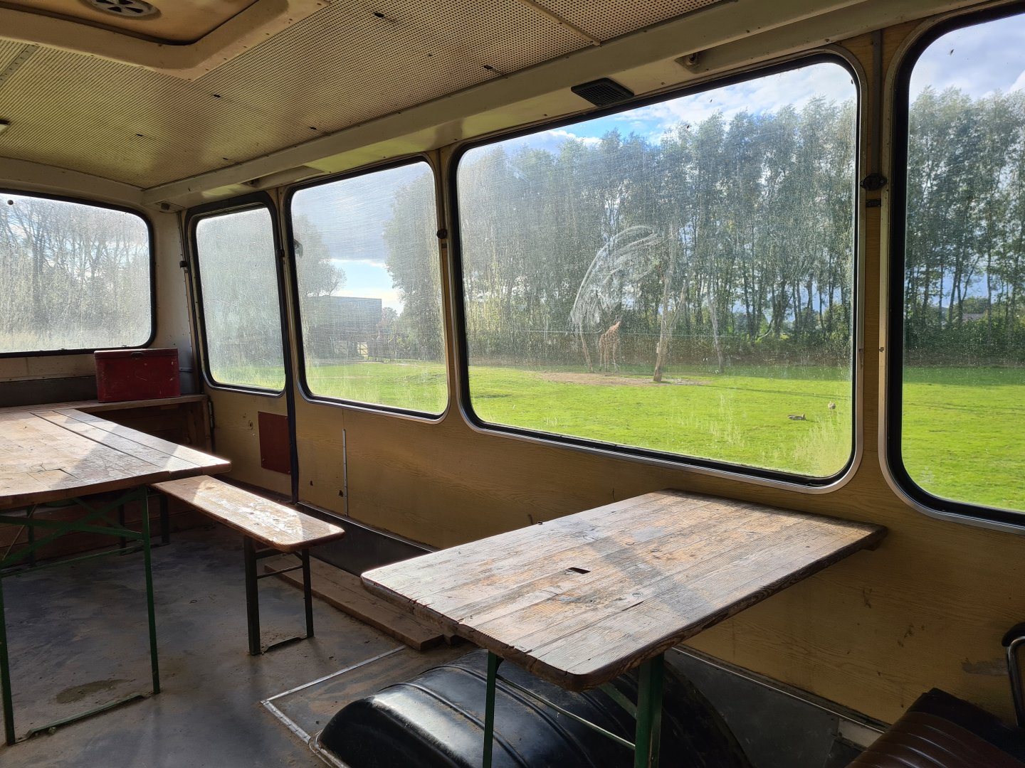 Ngorongo - Safari bus viewing point