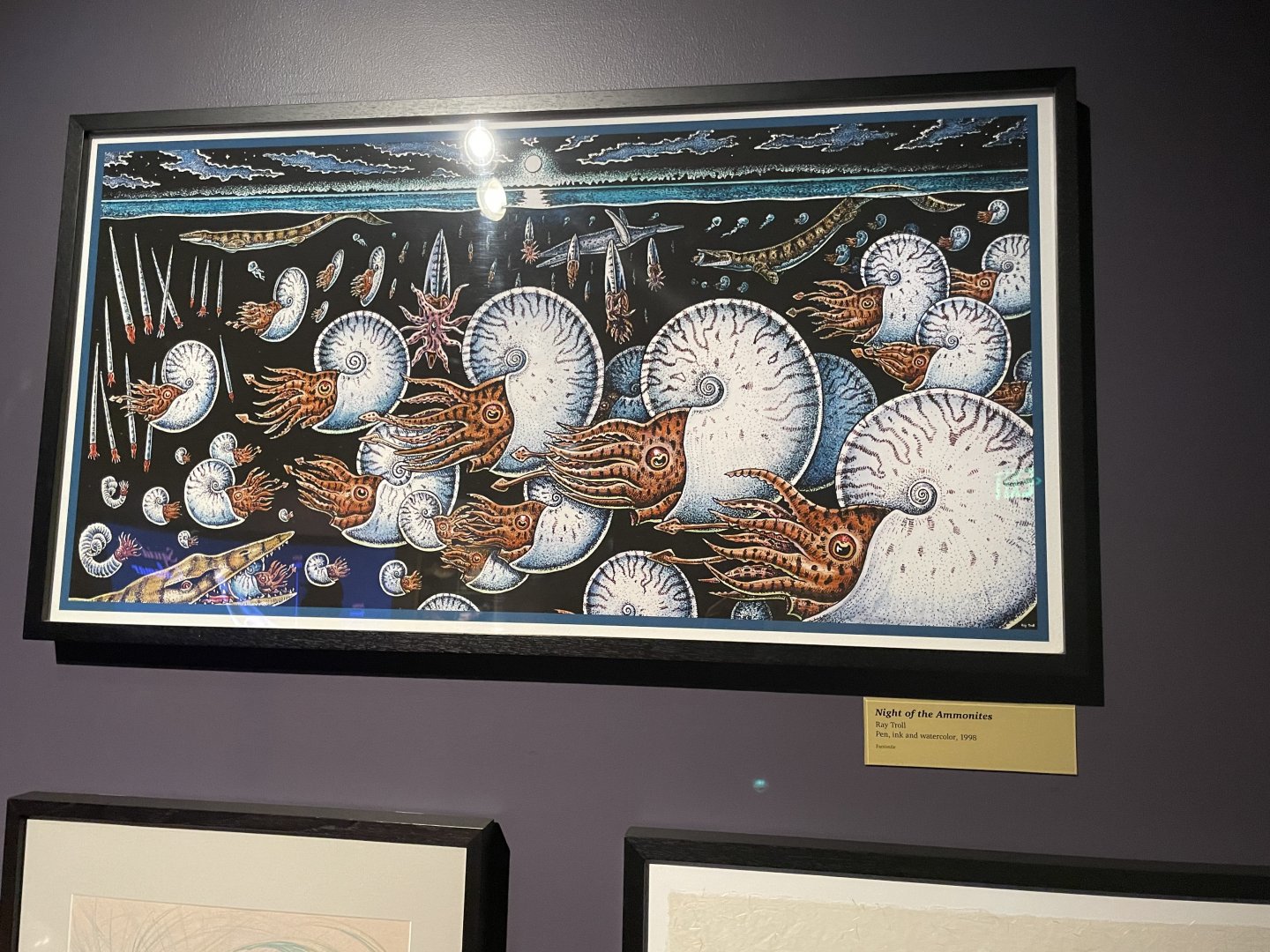 Night of the ammonites (Ray Troll)