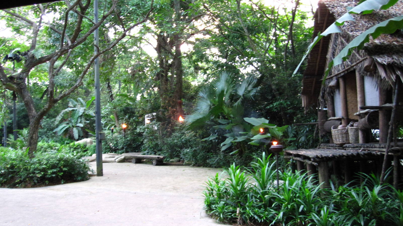 Night Safari Entrance Courtyard
