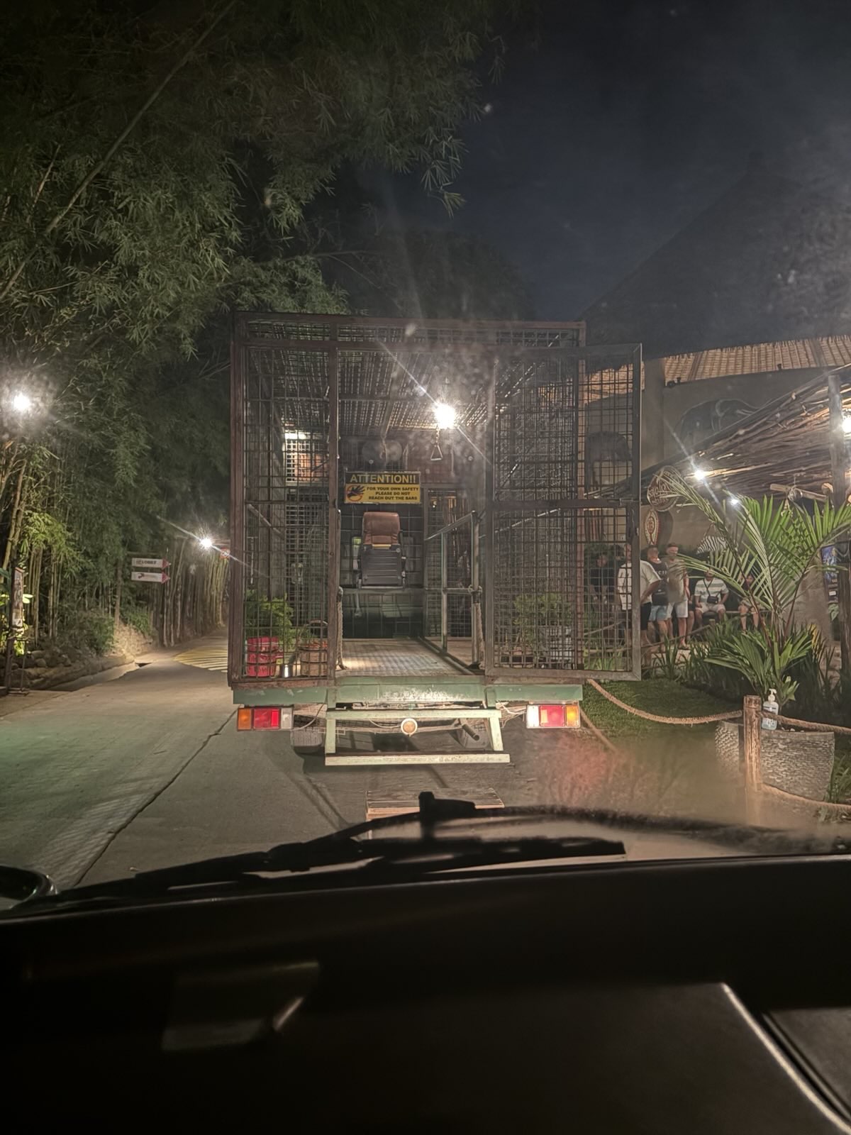 Night Safari truck