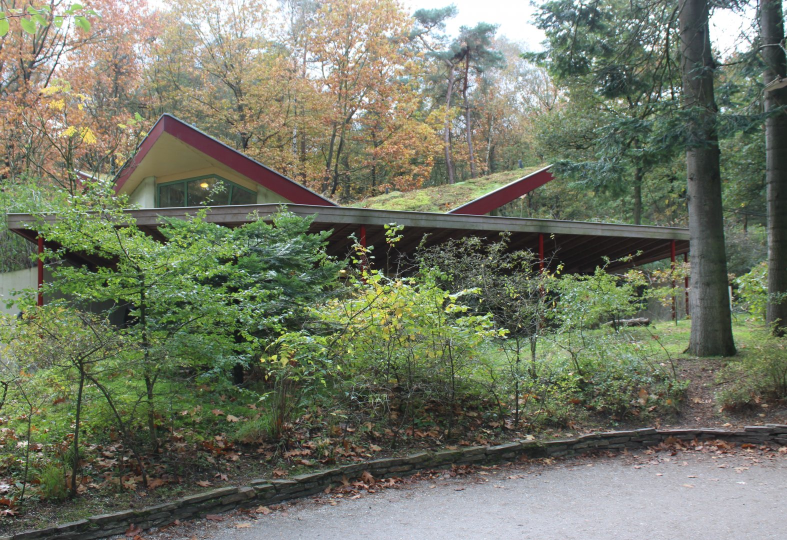 Night / Winter enclosure Bolivian squirrel monkey's
