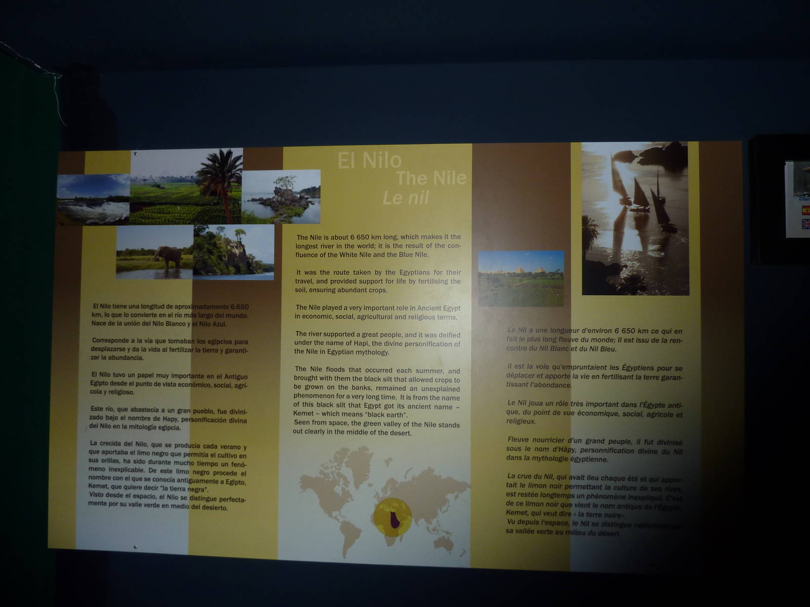 Nile signage, 10th April 2012