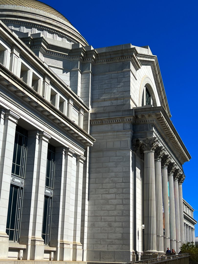 NMNH National Mall Facade Side View