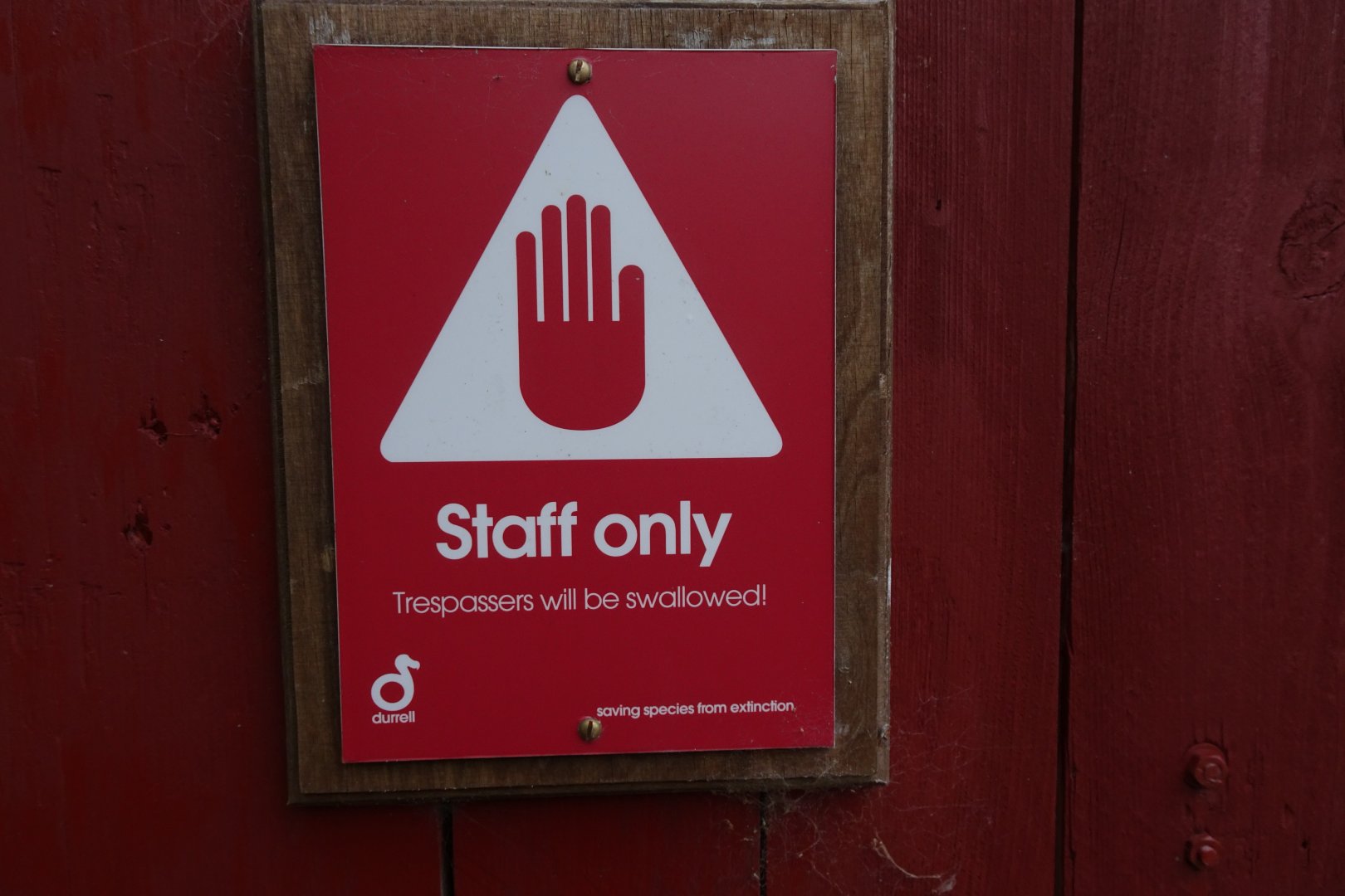 No Entry sign, June 2018