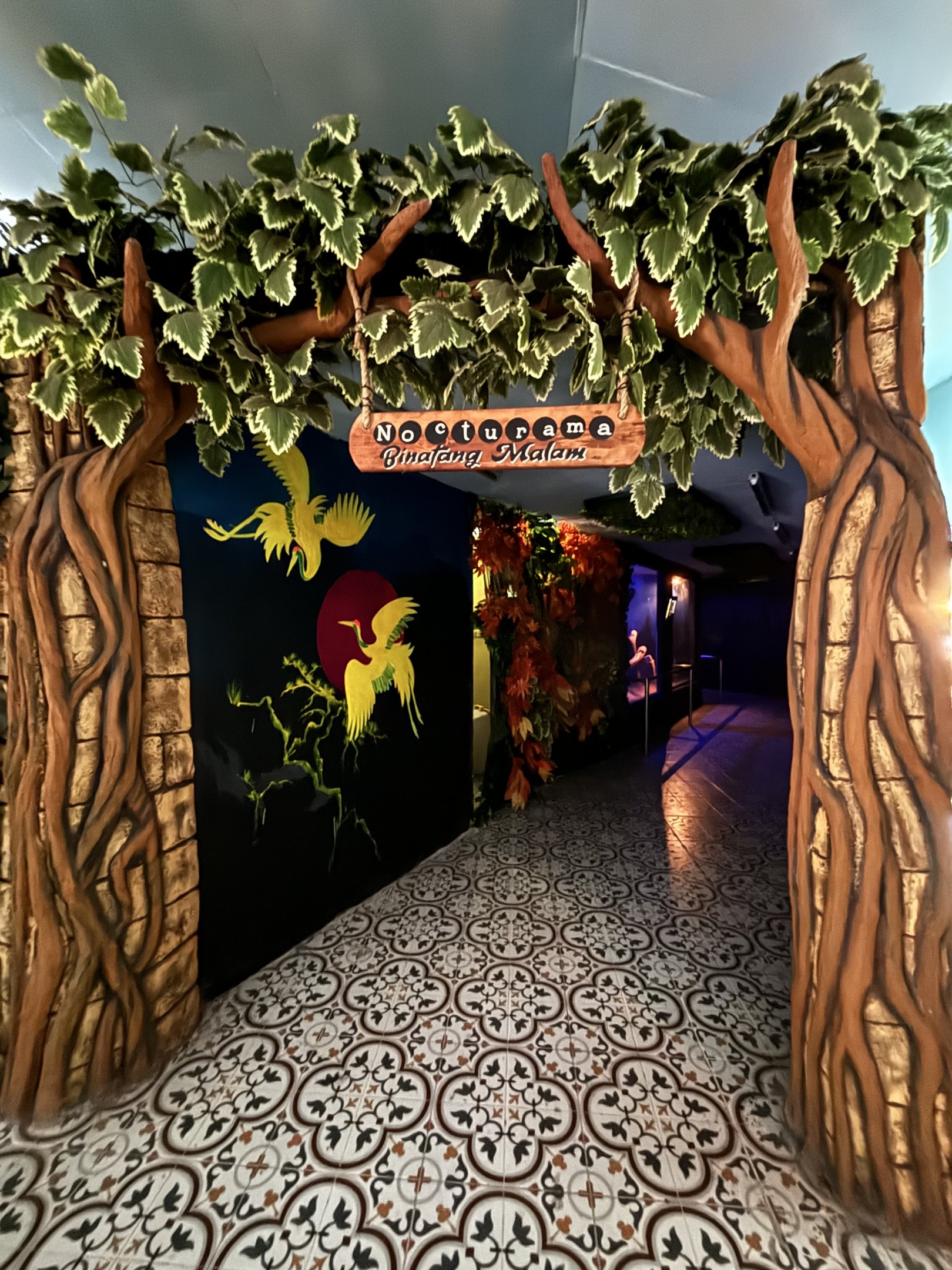 Nocturnal Diorama Hallway