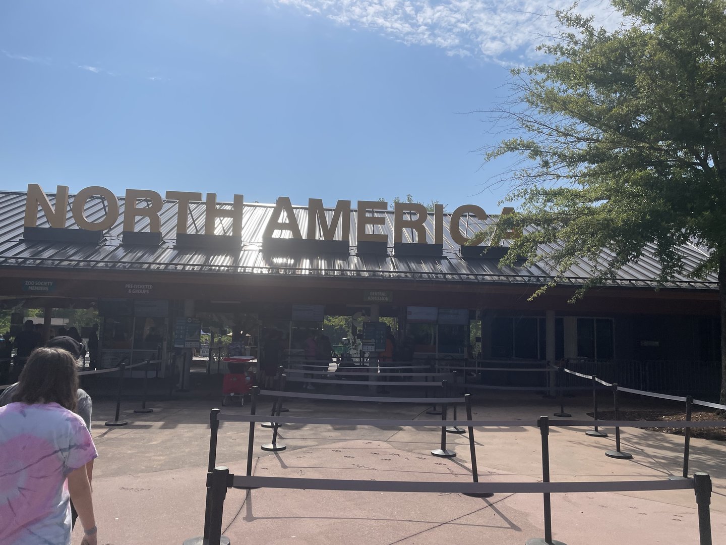 North America Entrance ~ North Carolina Zoo