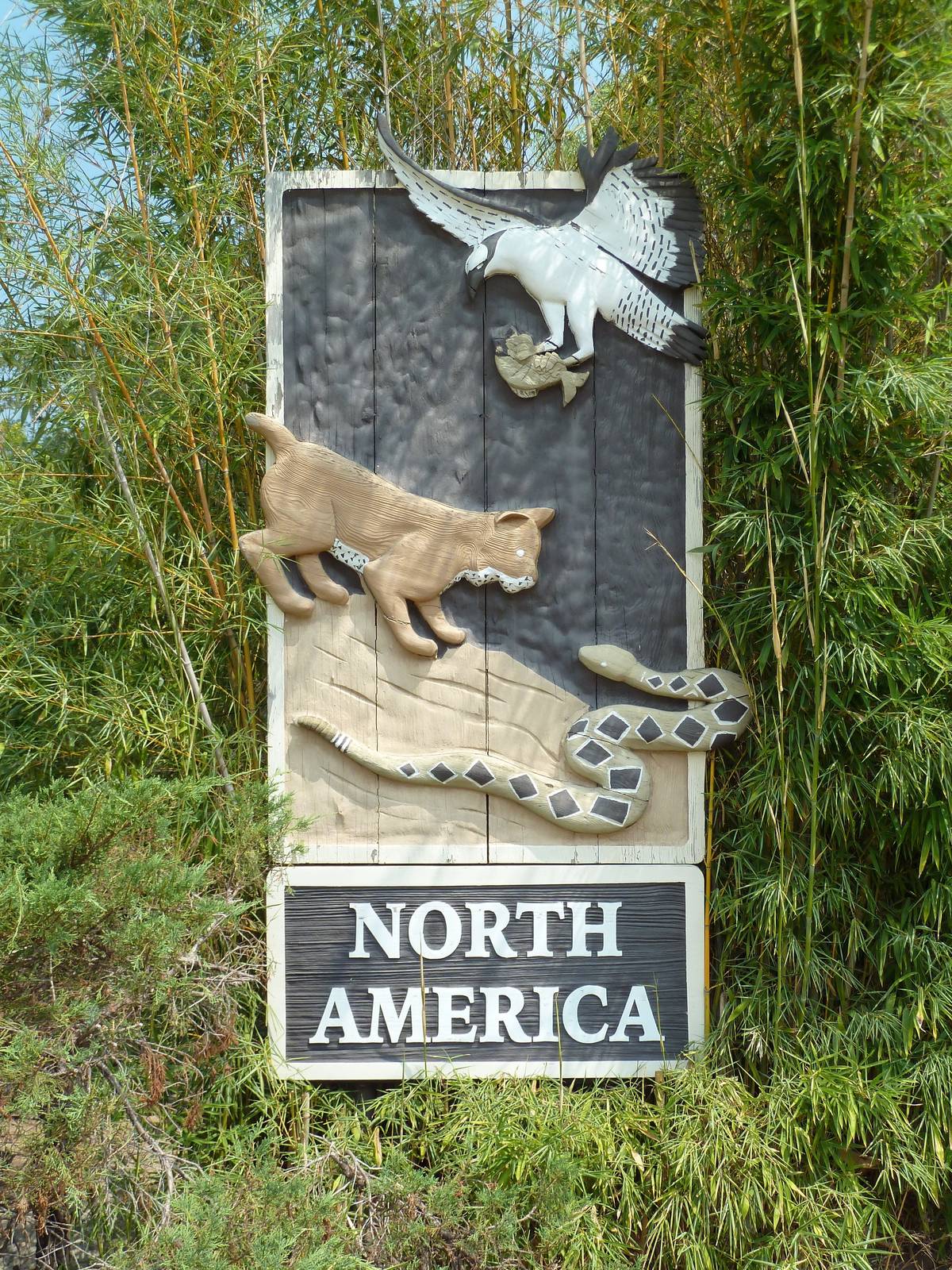 North America - Entrance Sign