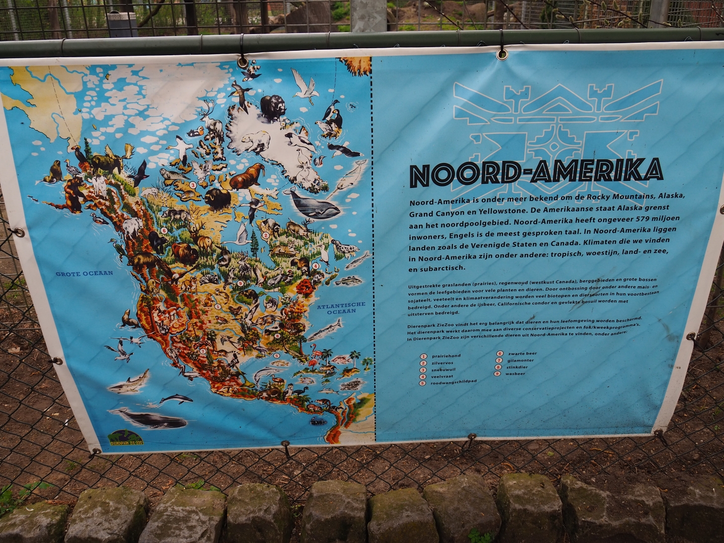 North America fence banner, 2019-04-06