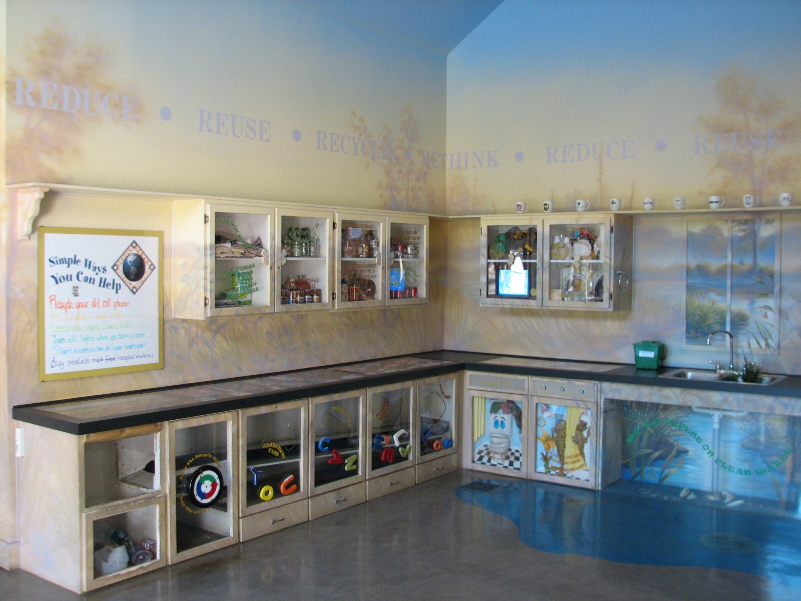 North America - Habitat Hollow House Interior