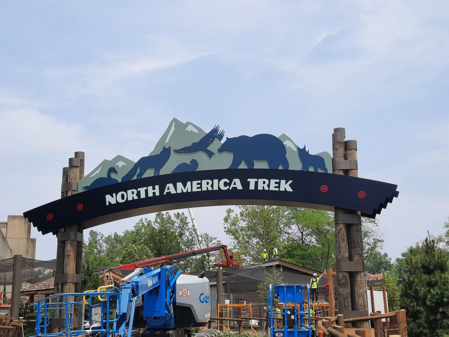 North America Trek Entrance Arch