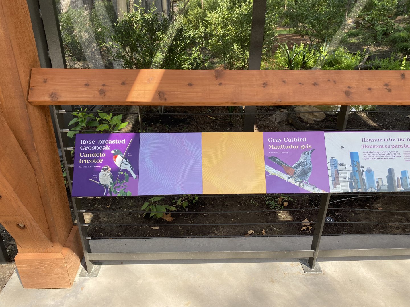 North American Aviary Signage
