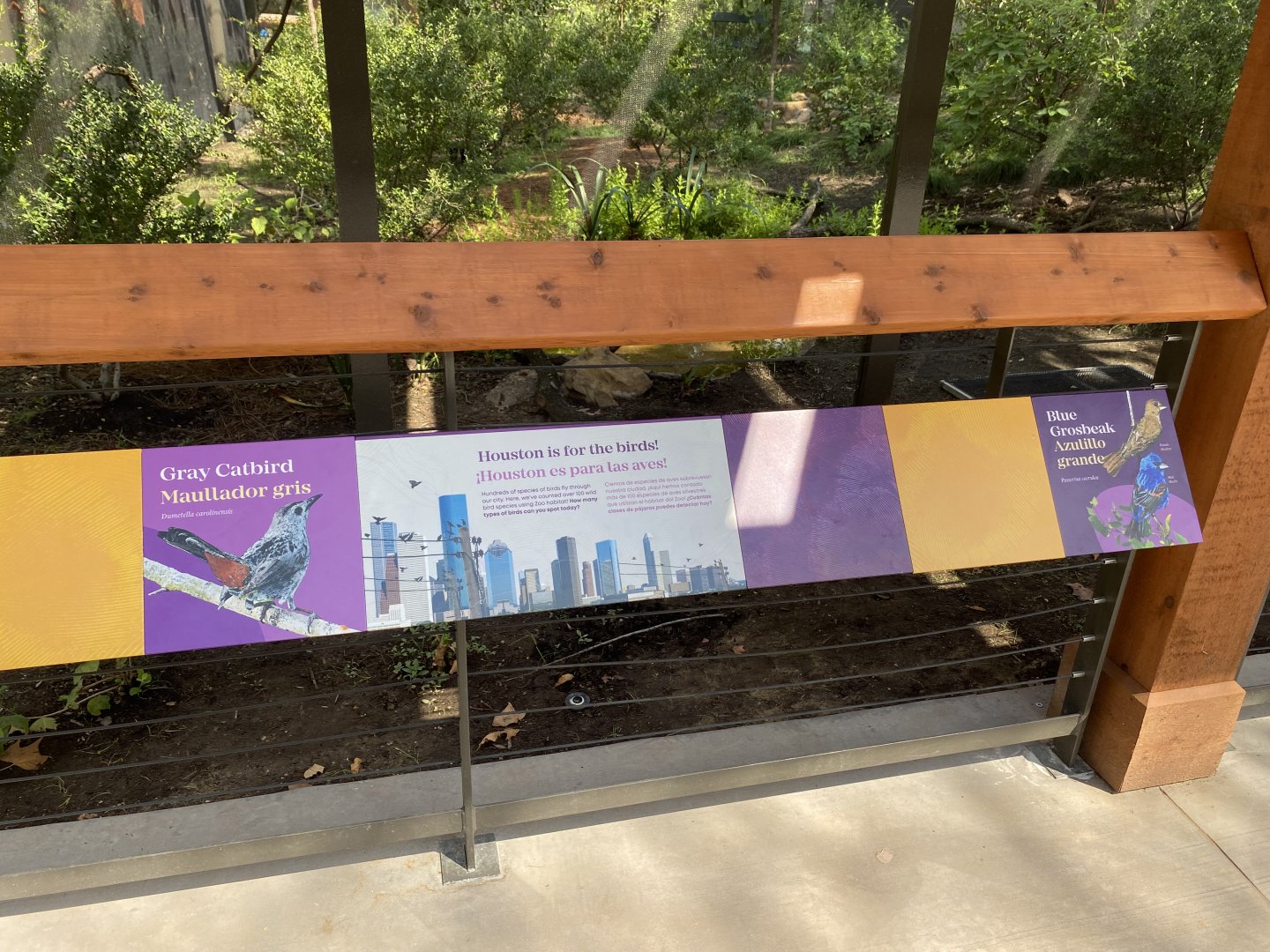 North American Aviary Signage