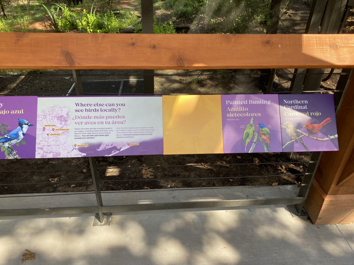 North American Aviary Signage