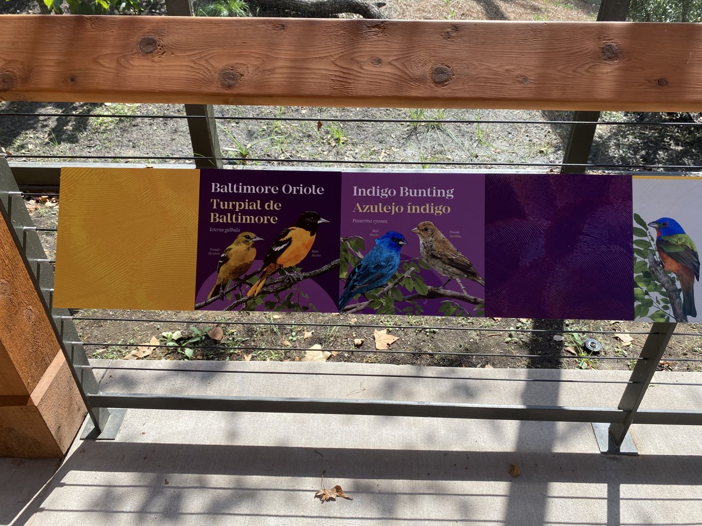 North American Aviary Signage