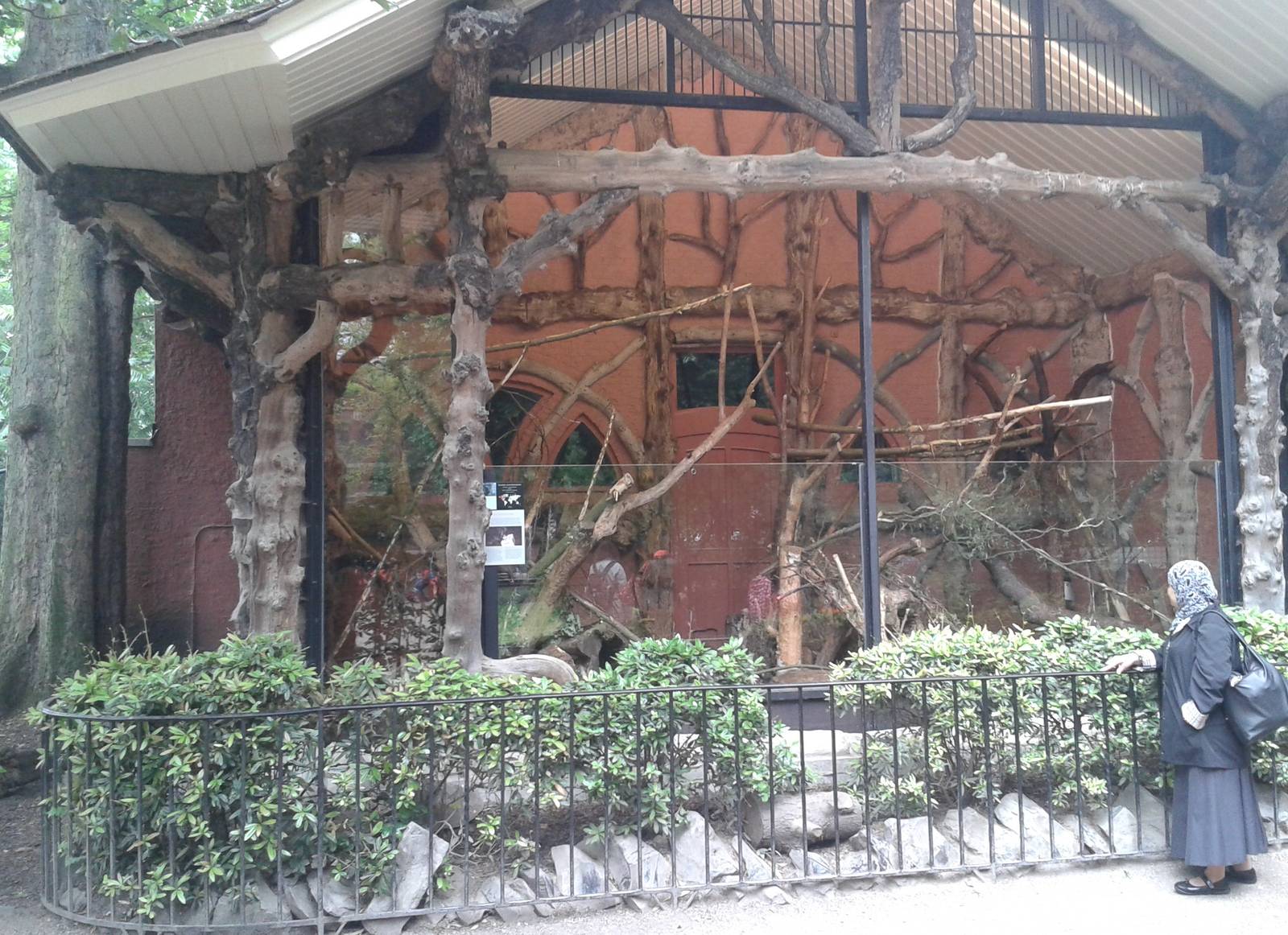 North american porcupine enclosure