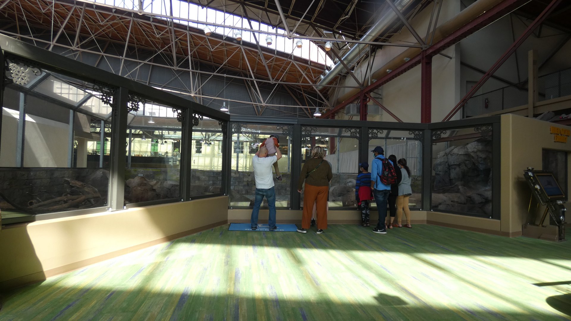 North American River Otter Exhibit, Changing Rivers - Mar. 2022