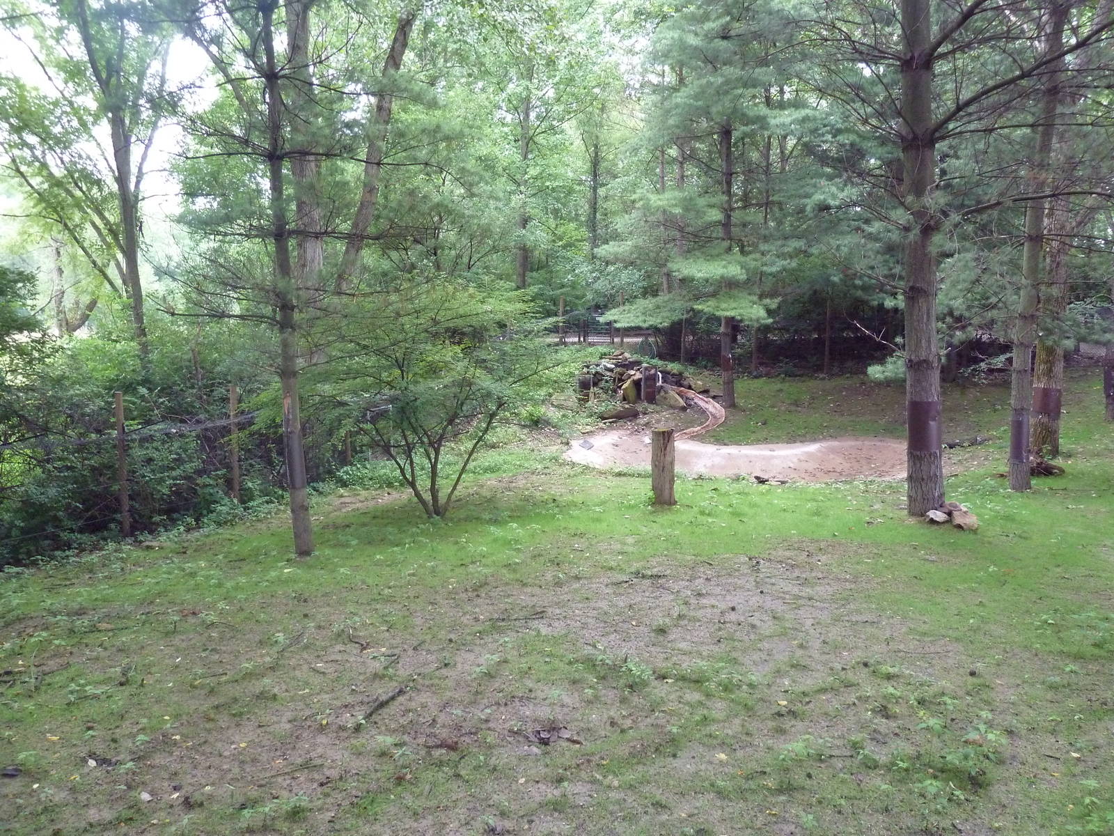 North American River Otter Exhibit (currently empty)