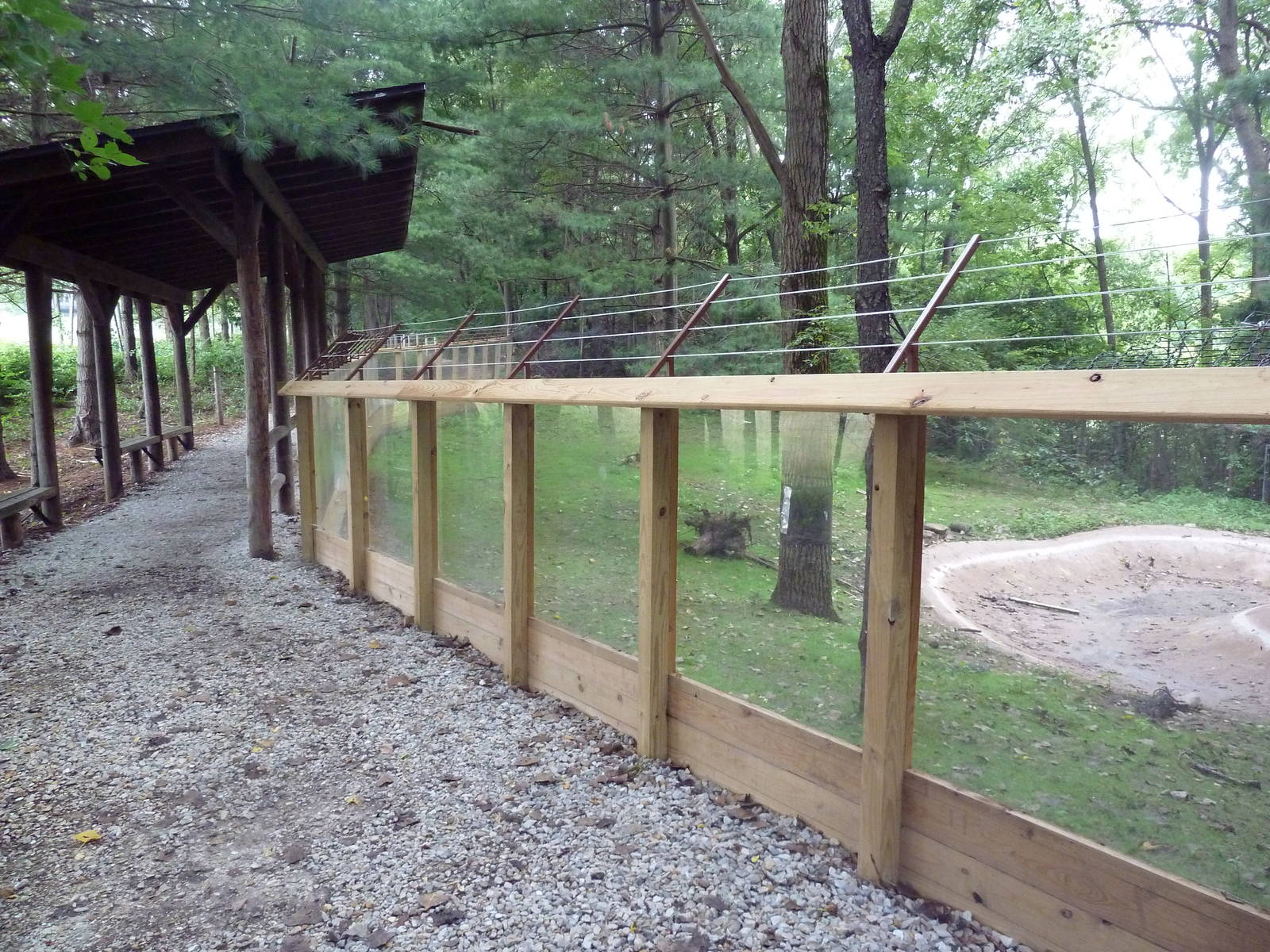 North American River Otter Exhibit (currently empty)