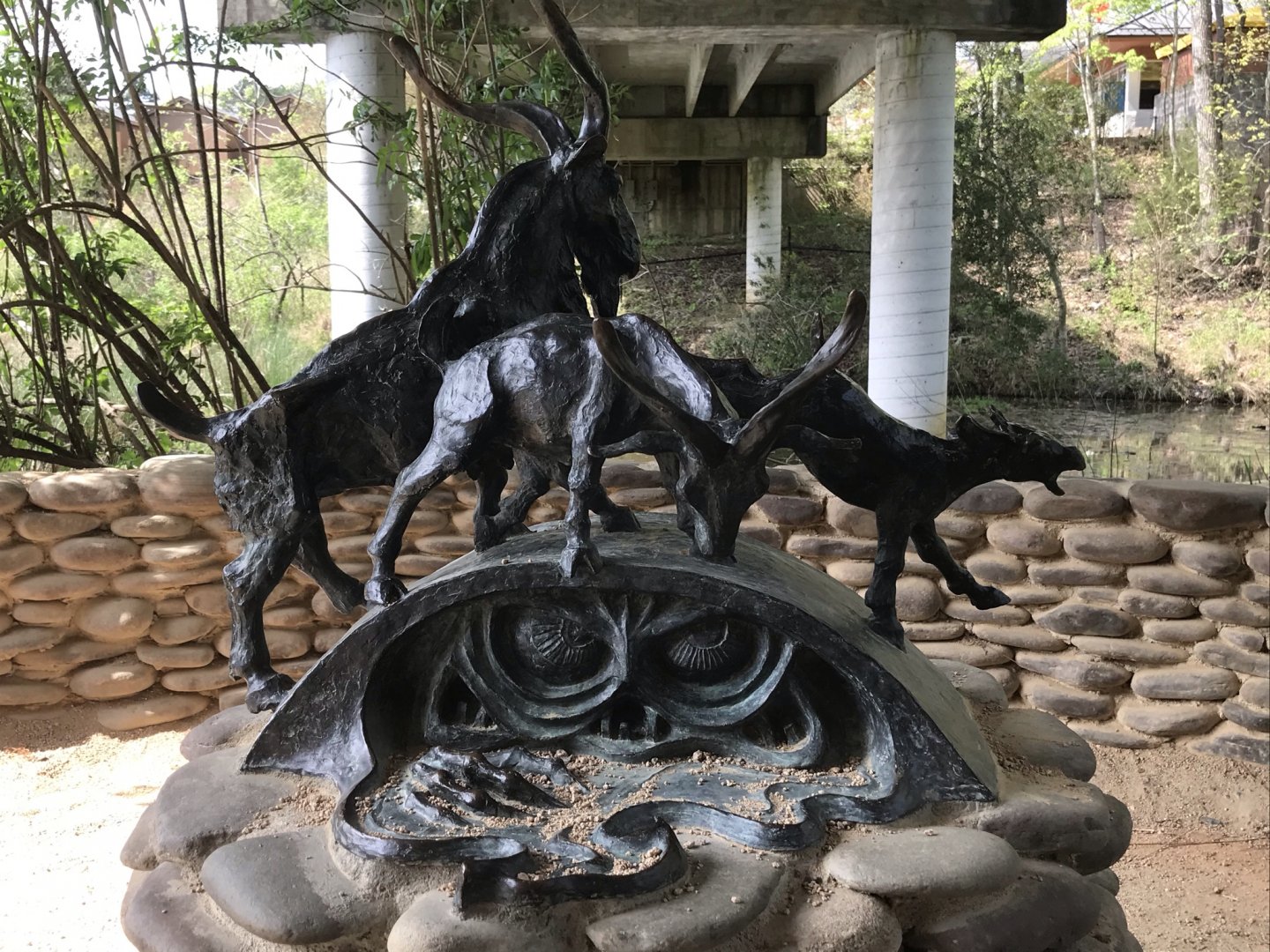 North Carolina Zoo: "Billy Goat Gruff"