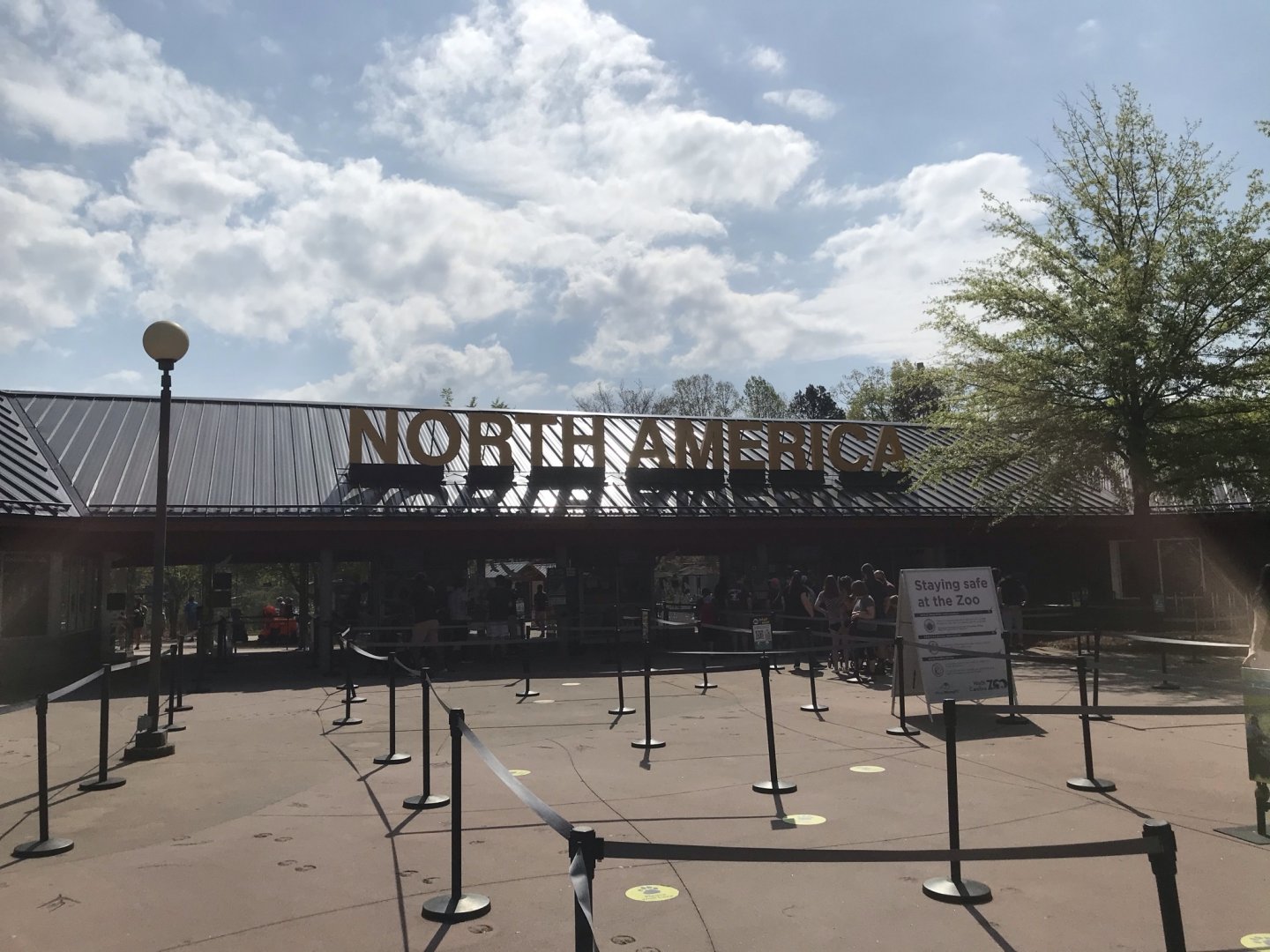 North Carolina Zoo: North America Entrance
