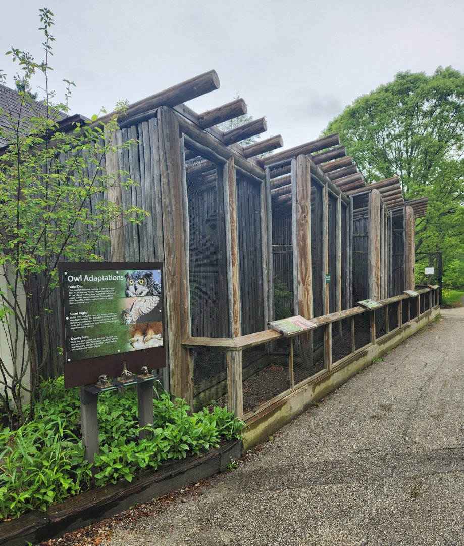 North Chagrin NC - Owl enclosures