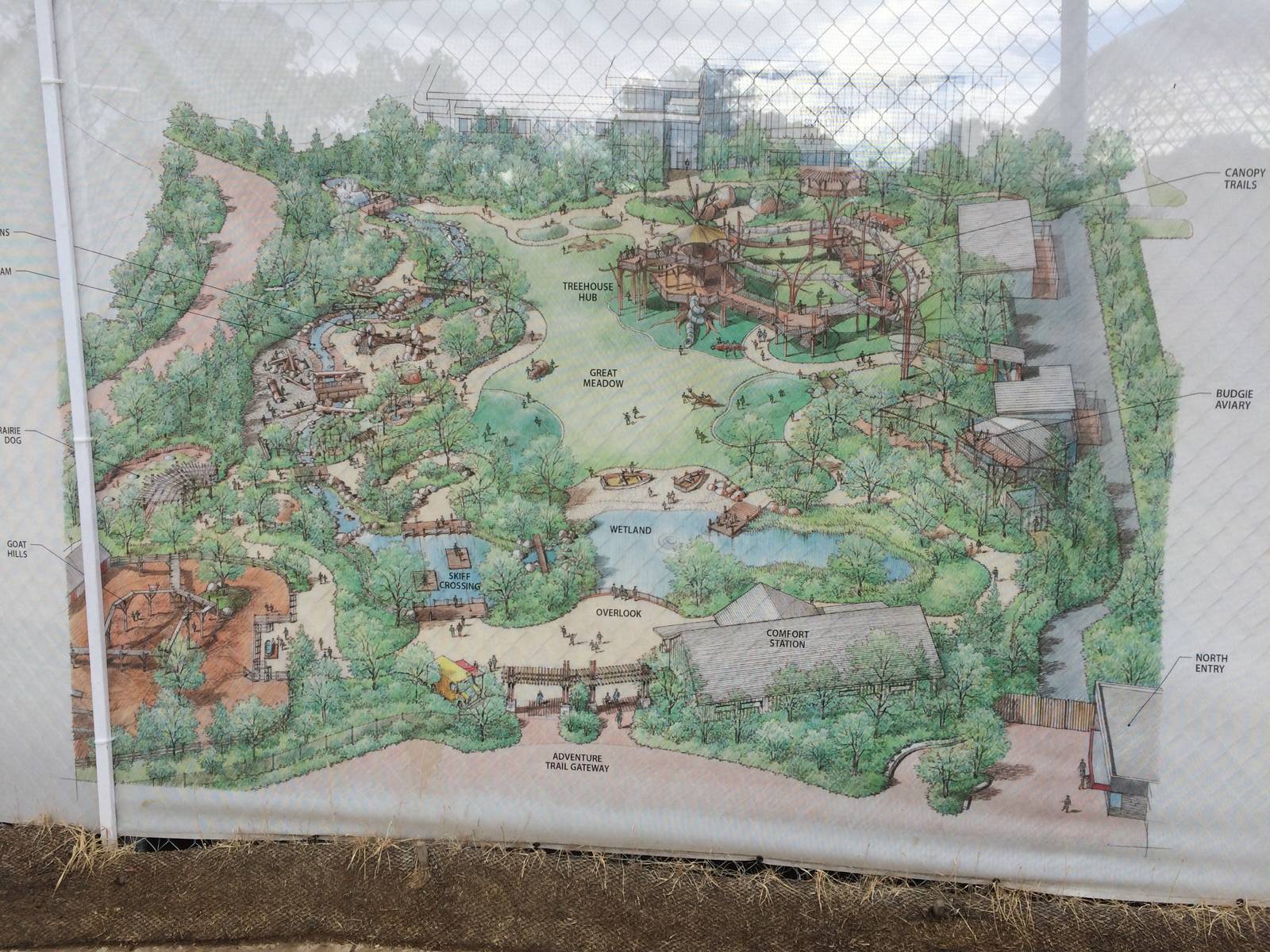 North Entrance Area Plans