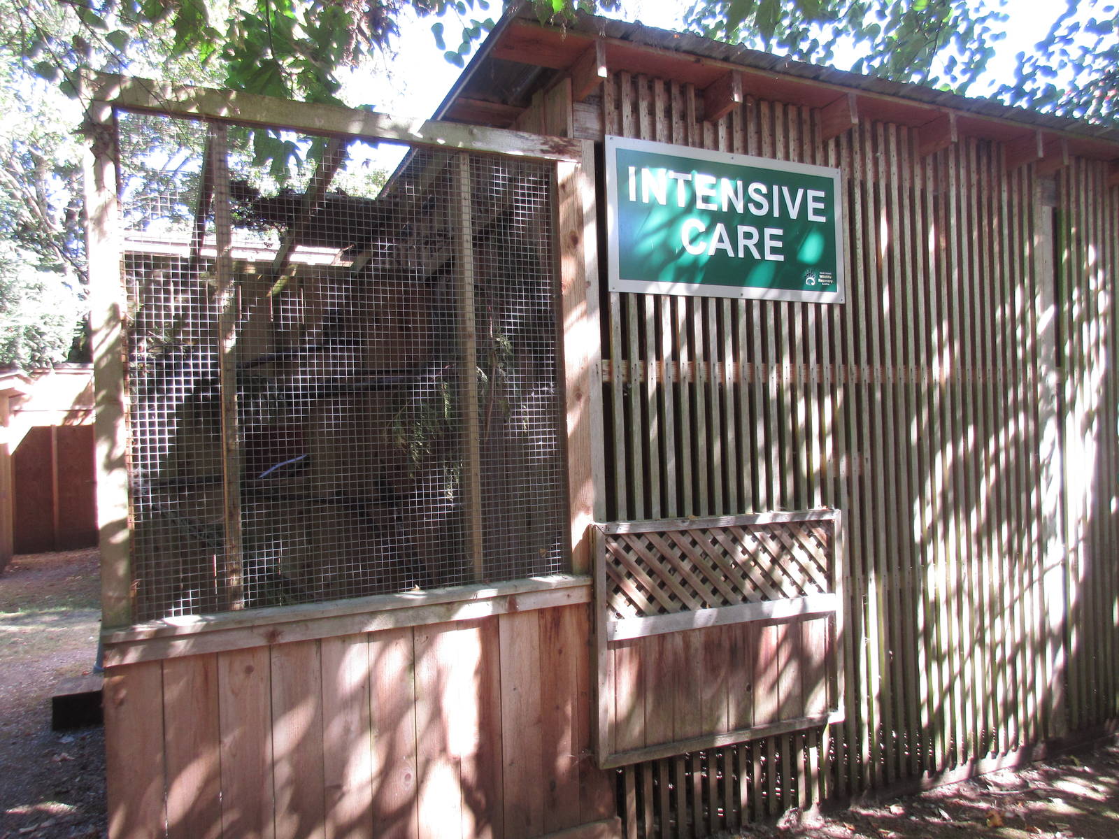 North Island Wildlife Recovery Centre - Off-Show Aviaries