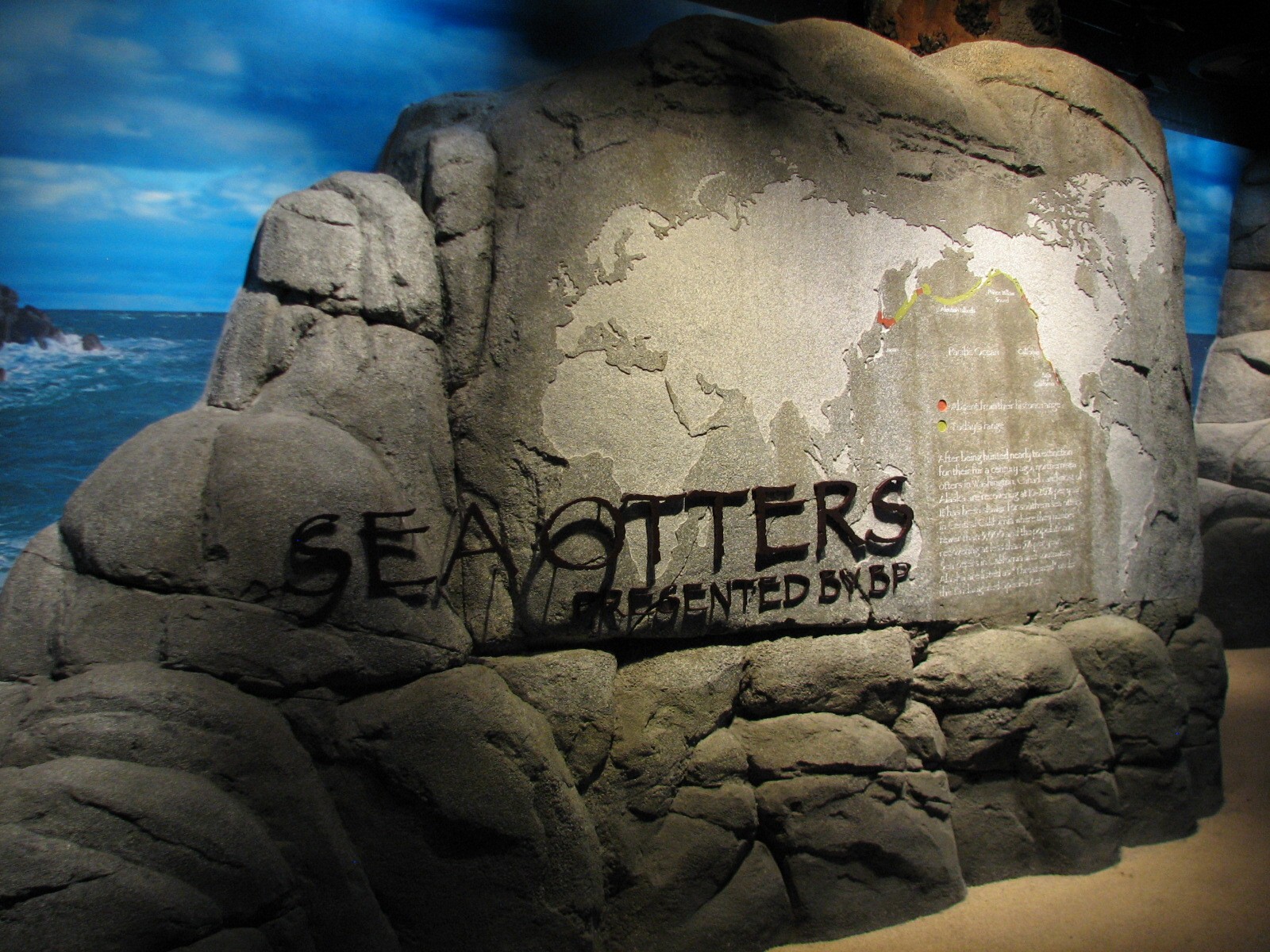 Northern Pacific Gallery - Sea Otter Exhibit Entrance