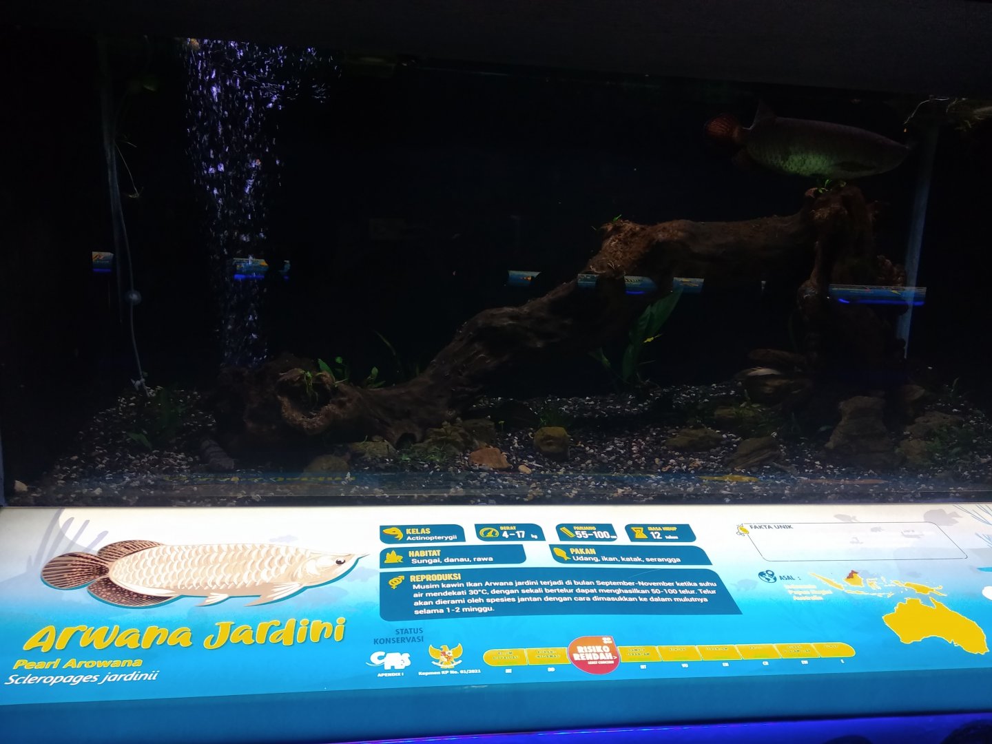 Northern saratoga information panel