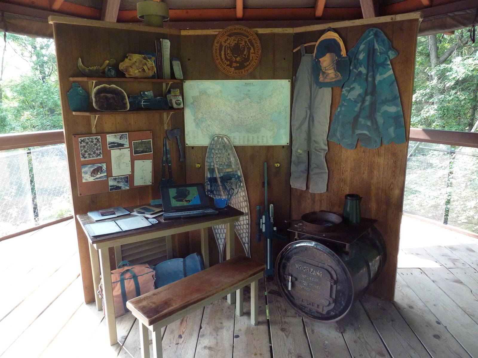 Northern Trail - Amur Tiger Exhibit Base Camp