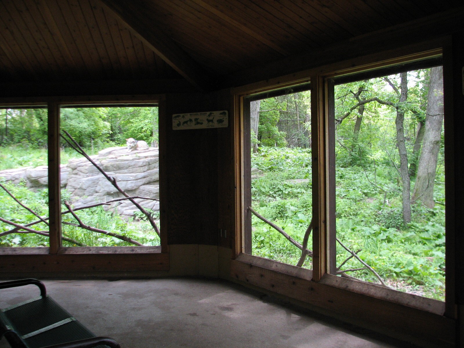 Northern Trail - Mexican Wolf Exhibit Viewing Shelter