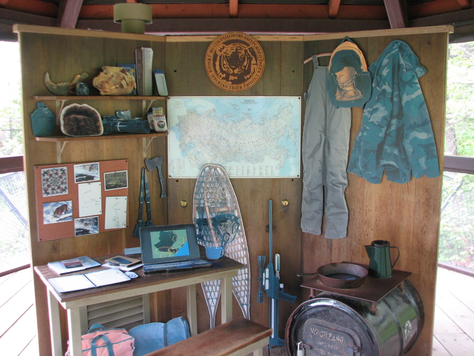 Northern Trail - Tiger Base Camp - Viewing Shelter