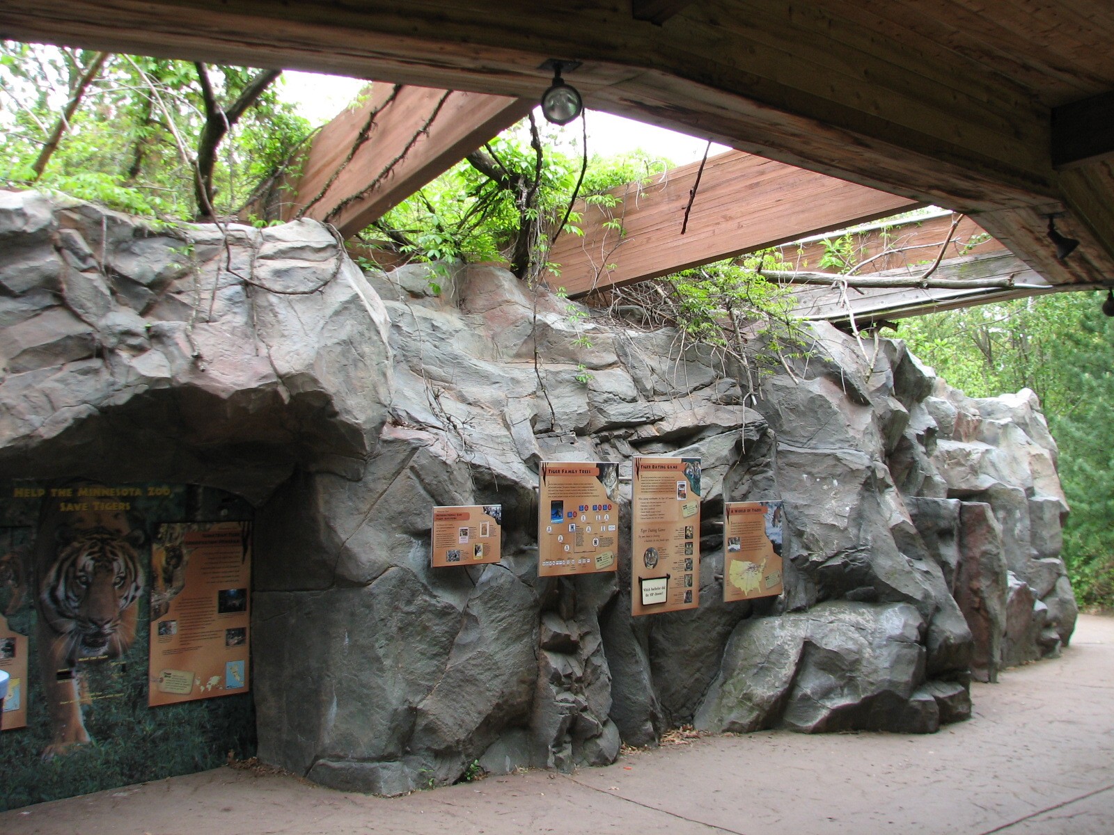 Northern Trail - Tiger Lair Display Area