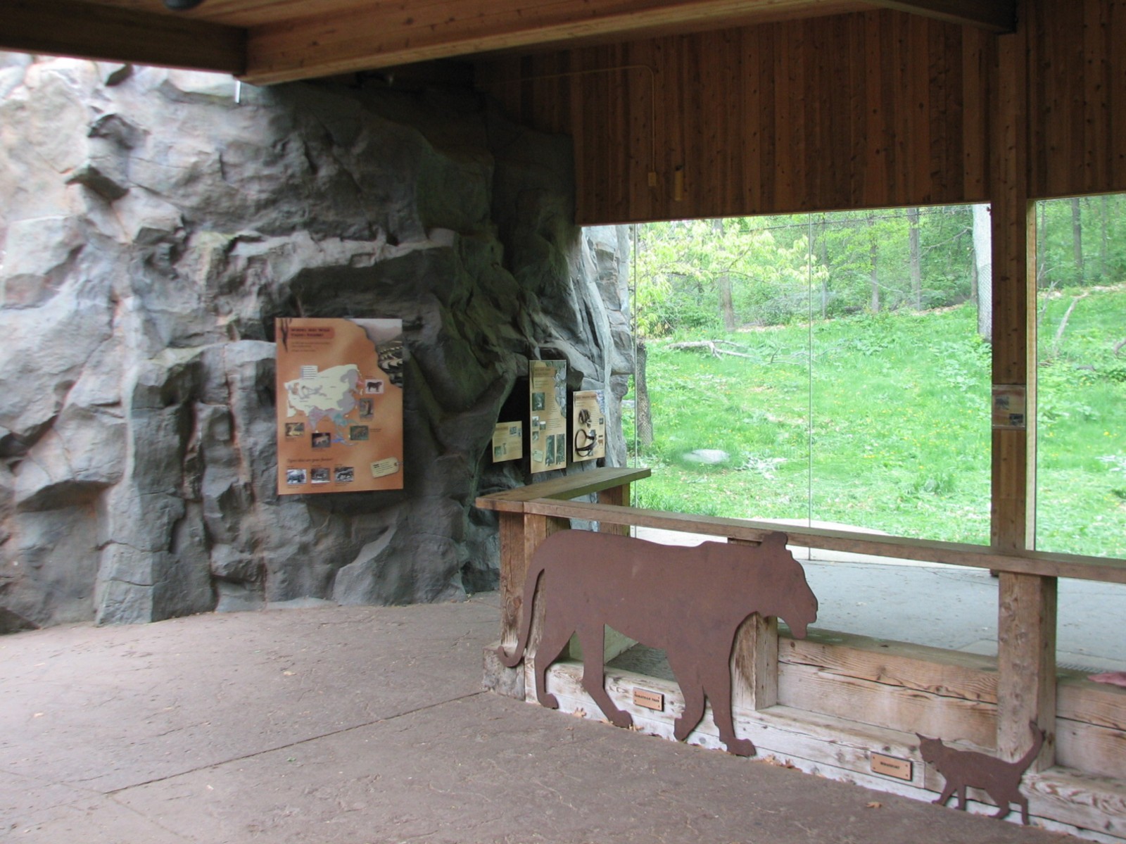 Northern Trail - Tiger Lair Shelter Viewing Area