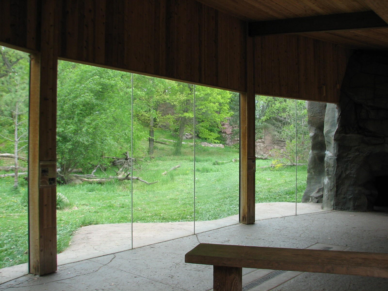 Northern Trail - Tiger Lair Shelter Viewing Area