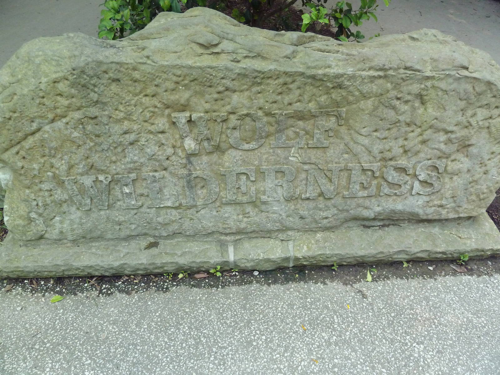 Northern Trek -Wolf Wilderness Sign