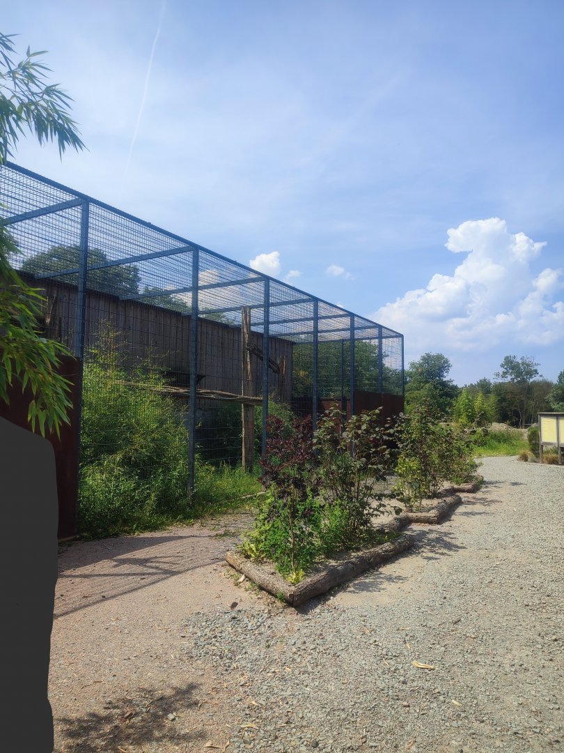 Northern white-cheeked gibbon enclosure - Artenschutzzentrum Grasleben