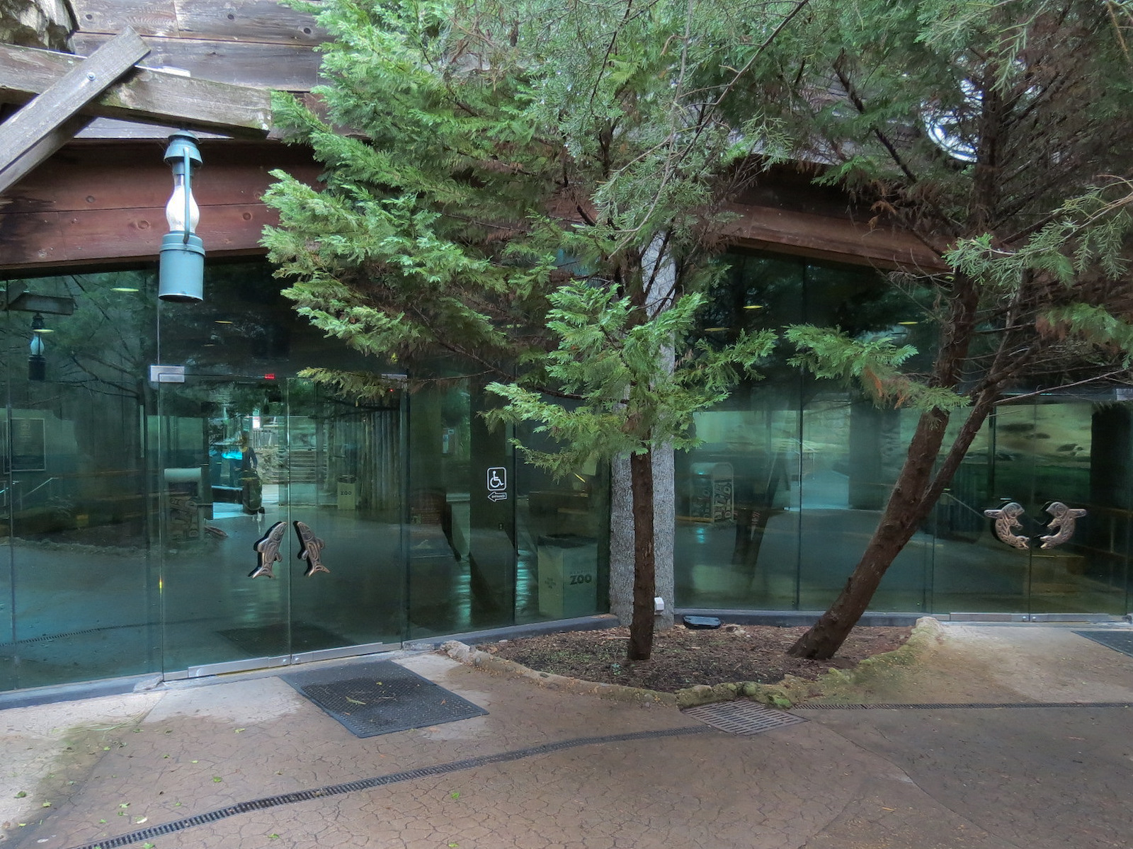 Northwest Passage - Underwater Viewing Building Entrance