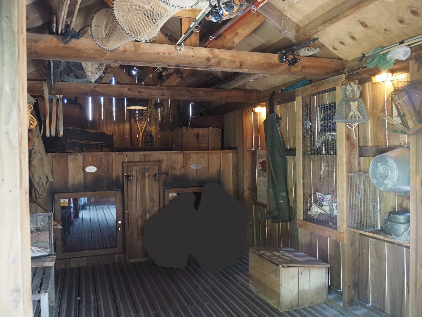 Nortica - Eurasian beaver barn visitor area, 2024-06-23