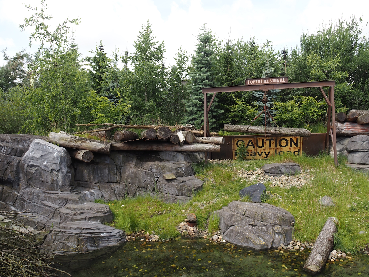 Nortica - Eurasian beaver exhibit, 2024-06-23