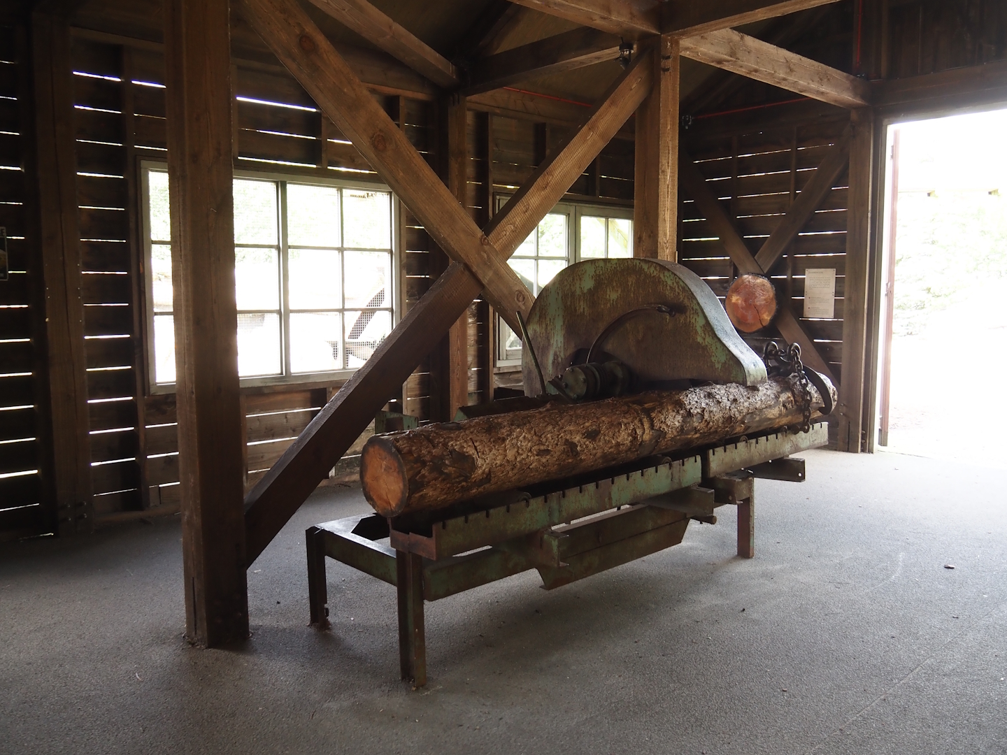Nortica - Raccoon Creek sawmill interior theming, 2024-06-23