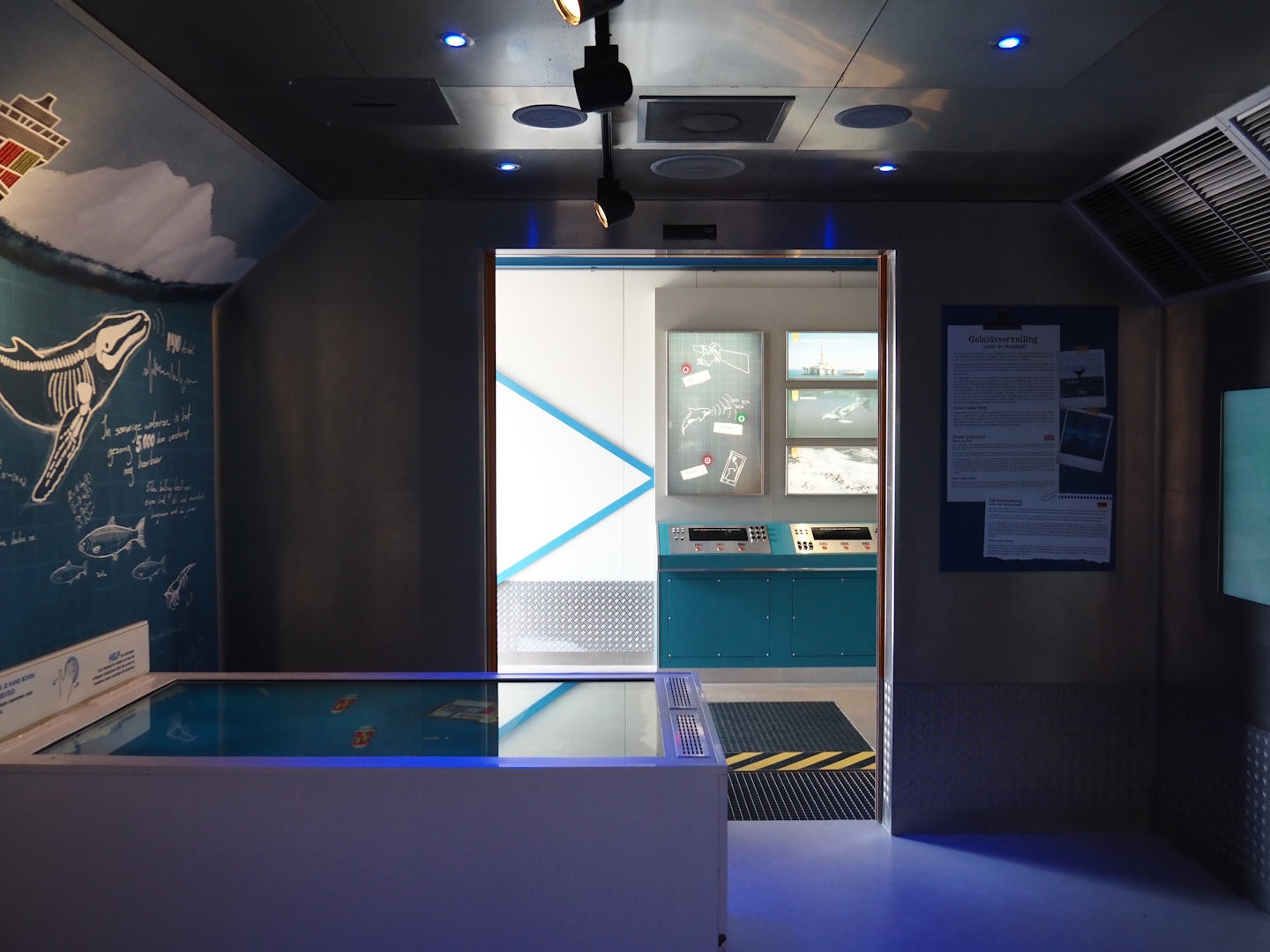 Nortica - Sea and whale education building with sonar station theming, 2024-06-23