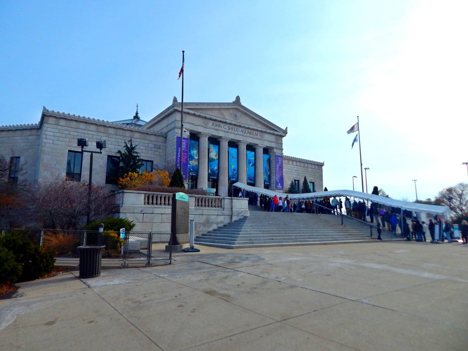 Nov. 2014 - John Shedd Aquarium Entrance