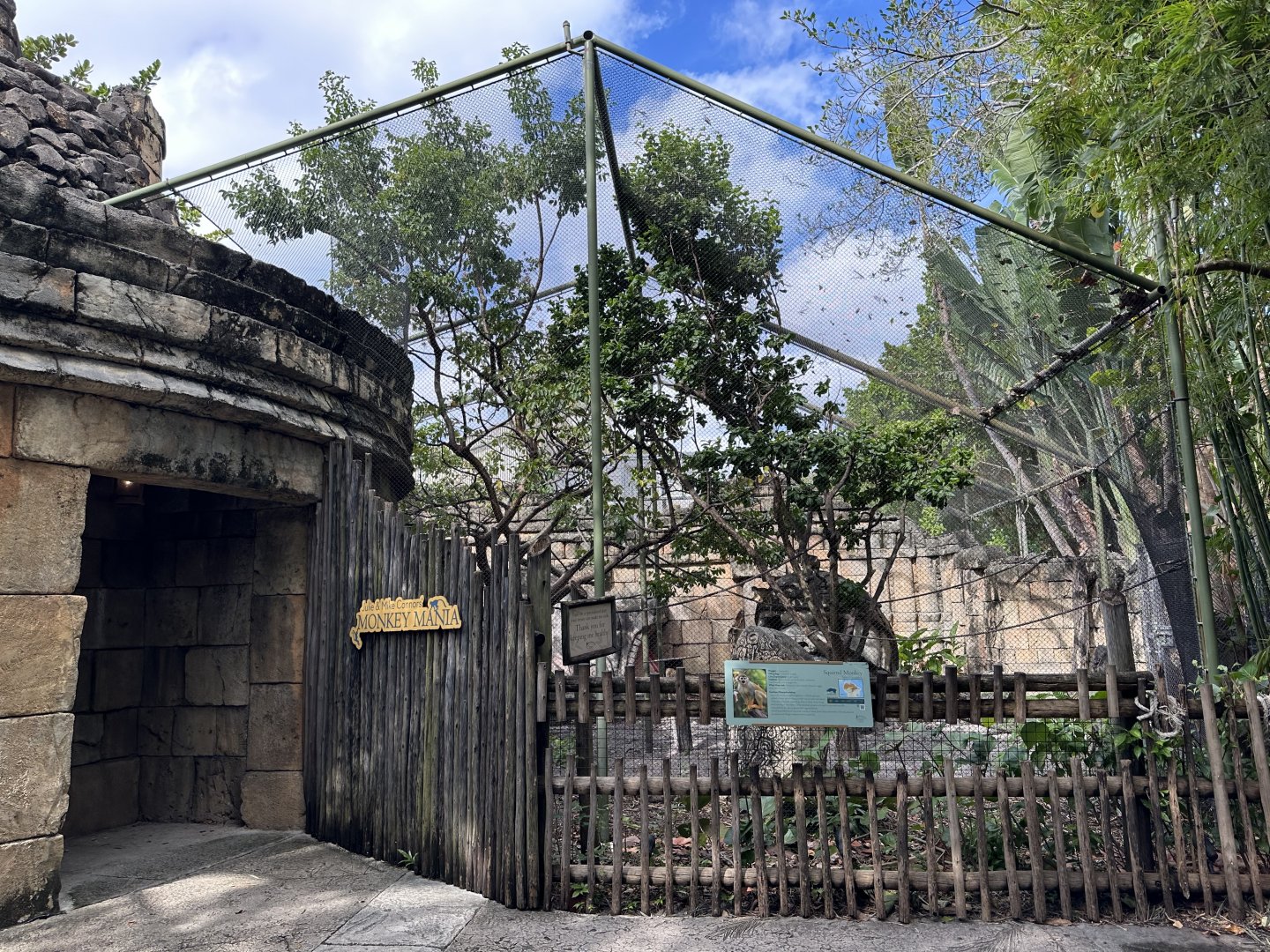 Nov. 2025 - “Monkey Mania” (Squirrel Monkey Enclosure)