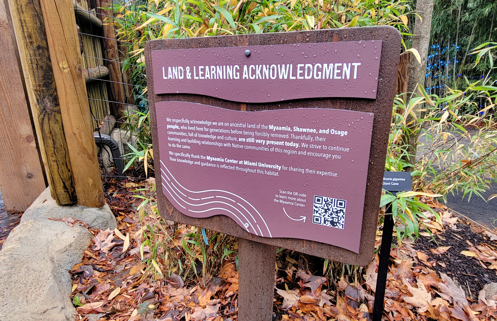 Nov. 2025 - NEW! Bear Ridge - Upper Viewing Signage