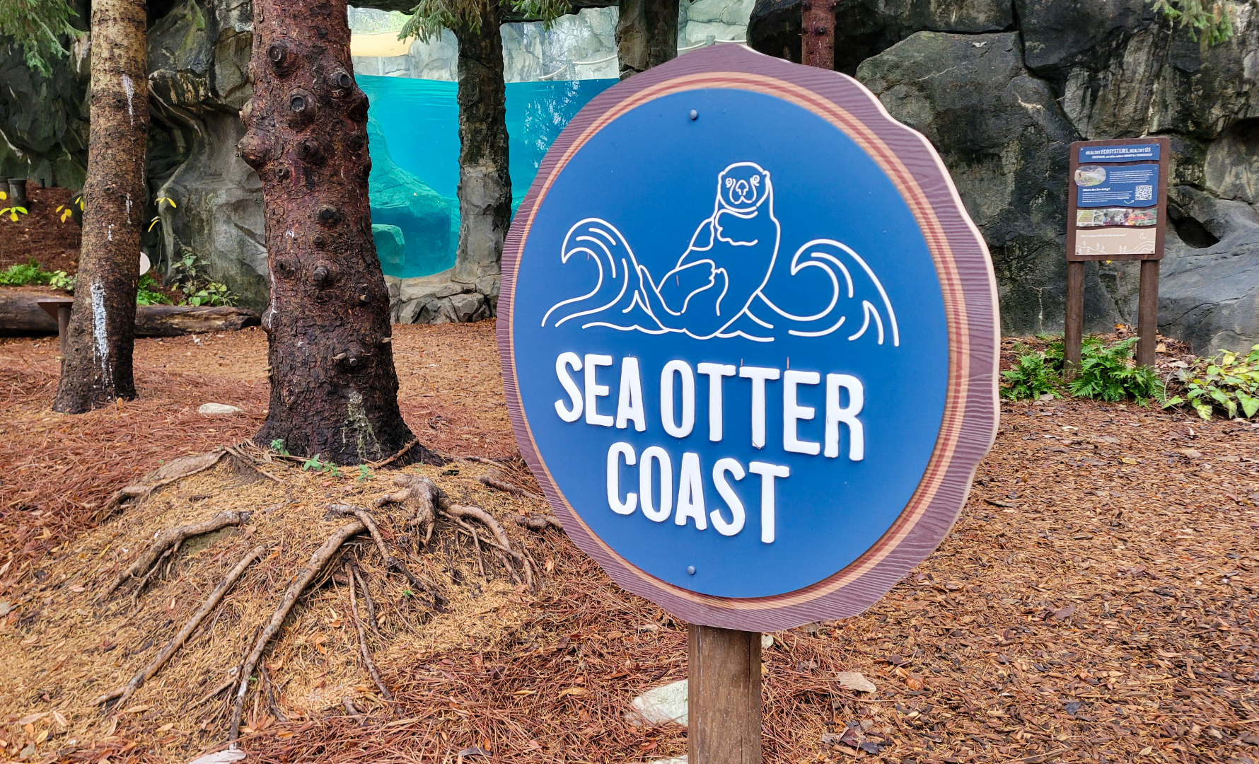 Nov. 2025 - NEW! Sea Otter Coast - Lower Entrance Sign