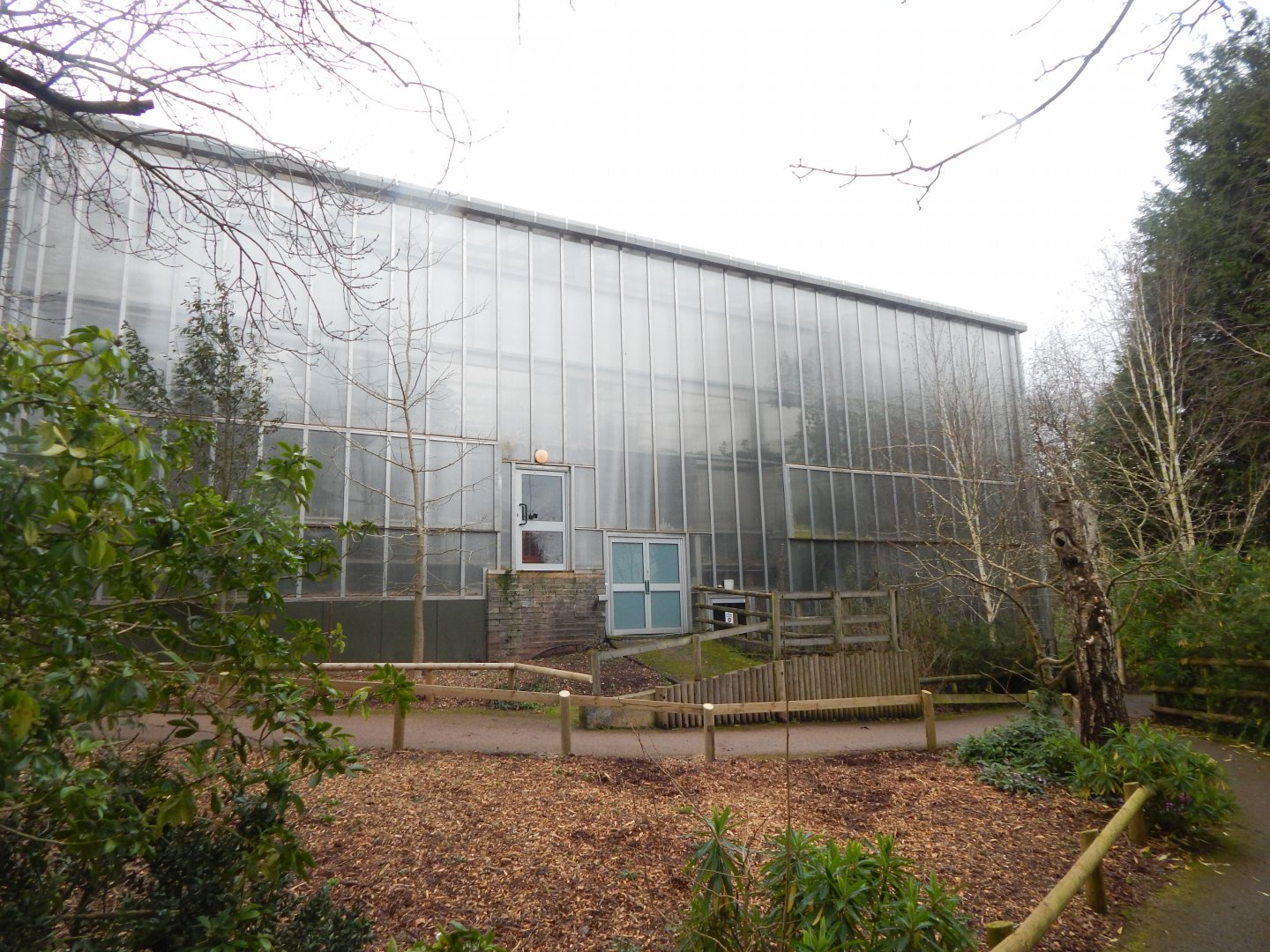 Now closed Crocodile Swamp (steps removed) 050224